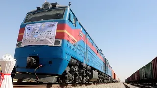 GLOBALink | Land corridor via rail connects Afghanistan to China as 1st freight arrives