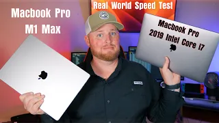 M1 Max vs Intel Core I7 Macbook Pro