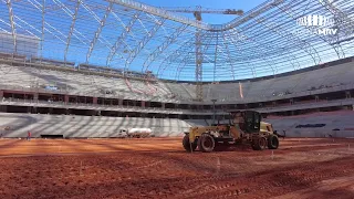 JÁ TEM RAMPA PRONTA NA ARENA MRV