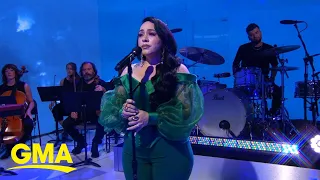 Singer Carla Morrison performs hit song