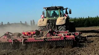 Bodenbearbeitung 2023 mit Fendt 942 & 936 Vario GEN7 mit Väderstad Topdown u. Lemken Karat Grubber