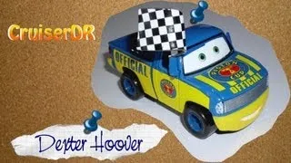 Disney Pixar Cars 2013 diecast Dexter Hoover mit Zielflagge (with Checkered Flag) deutsch (german)