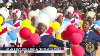 King's 56th Birthday | Drum Majorettes Performances