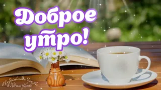 ☕ Доброе утро! 🌼Ромашки для тебя! 🌼 Музыкальная открытка