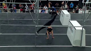 BUCIO Ella (MEX) - 2022 Parkour Worlds, Tokyo (JPN) Qualification Parkour Freestyle Run 1