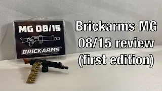 Brickarms MG 08/15 review (first edition)