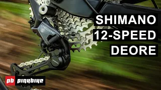 Shimano’s All-New 12 Speed Deore Drivetrain & 4 Piston Brakes | First Look