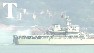 Chinese aircrafts and ships remain around Taiwan after drills end