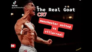 Cristiano Ronaldo Goal Last Minute,Manchester United vs Villarreal#cr7 @christianoronaldo