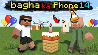 Celebrating BAGHA First BIRTHDAY in MINECRAFT...😜