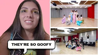 TWICE "Talk that Talk" Choreography Video & Dance Practice Behind the Scenes | REACTION