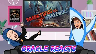 Oracle Reacts: Sharktopus vs Whalewolf (2015) Reaction featuring JBuck Studios