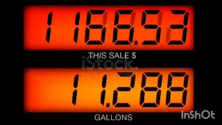 18.312 Seconds Countdown (Decreased 9999.99 Gallons from Sales)