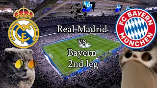 CAT MEMES: UCL 23/24 Real Madrid vs Bayern highlights 2nd leg