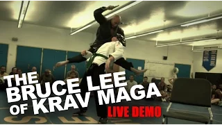 "The Bruce Lee of Krav Maga" Roy Elghanayan's LIVE DEMO!