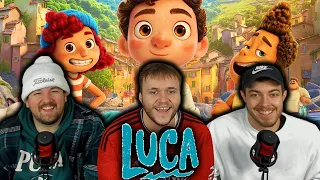 *LUCA* made us feel SO GOOD and HAPPY!!! (Movie Reaction/Commentary)