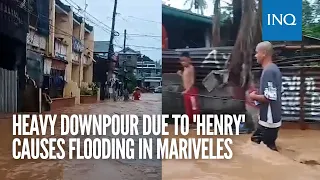 Heavy downpour due to 'Henry' causes flooding in Mariveles