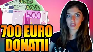 DONATII DE 700 EURO LA ANTONIA PE LIVE - S-AU BATUT IN DONATII!