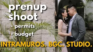 HOW MUCH: PRENUP SHOOT IN MANILA? | BGC, Intramuros, Artisano Studio | Ready2Wed Series