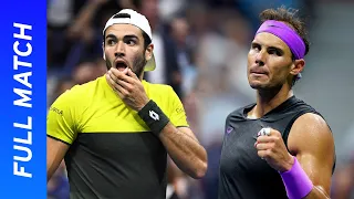 Matteo Berrettini vs Rafael Nadal Full Match | 2019 US Open Semifinal