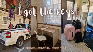 Res move-in vlog : BRAAMFONTEIN | females only RES, getting the key, room and building your,etc