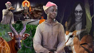 SCARY! WITCHES HUNTER: Ghanaian Hunter Encounter A Real Witch, Lost In The Forest- Man Narrate!