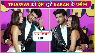 Yaar Kitni H0T.. Karan Kundrra Compliments Gf Tejasswi In Public | Thank You For Coming