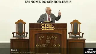 SANTO CULTO A DEUS (VÍDEO) - QUA - 06/09/2023 - 10hs - JOSUÉ - CAP. 1