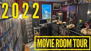 Movie Room Tour 2022 (Blu-ray, 4K, Posters, Statues, and more)