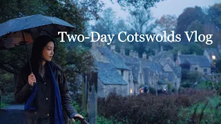 Two Days in England’s Most Beautiful Villages | Cotswolds, England | Rainy Travel Vlog