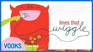 Lines That Wiggle Read Aloud | Animated Story For Kids | Vooks Narrated Storybooks