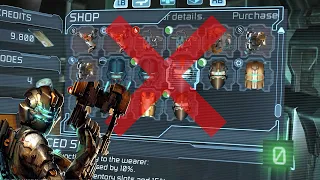 How is Dead Space 2 supposed to be played (How to fix All Weapons/Armor unlocked at start)