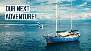 Living on A Self-Built and Off-Grid Expedition Sailboat (full tour)