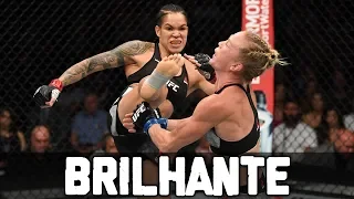 RESULTADO LUTA AMANDA NUNES VS HOLLY HOLM - UFC 239