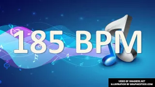 Metronomo =  185 bpm