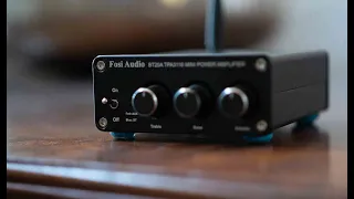 Fosi Audio 2 Channel Amp Review - Little Bluetooth Beast