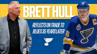 Brett Hull on trade to St. Louis