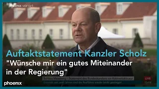 Kabinettsklausur: Scholz zum Auftakt in Meseberg