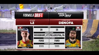 ADAM LZ VS CHELSEA DENOFA  | Top 16 | Formula DRIFT #fdnj  - PRO Round 4