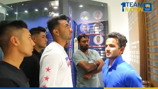 Indian Under 19 team visited Sri Lanka Cricket Museum