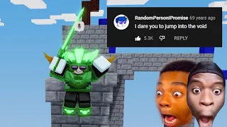 Roblox Dares [Funny + Memes] (Bedwars, Squid Game, MM2, Arsenal)