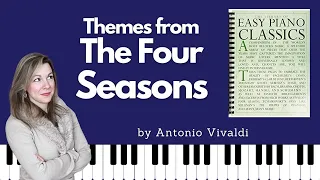 Themes from The Four Seasons [Antonio Vivaldi] (Easy Piano Classics - Book One)