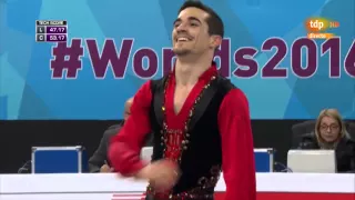 Javier Fernandez SP Worlds 2016 Boston