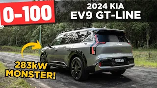 2024 Kia EV9 GT-Line review: 0-100, 1/4 mile & ADAS POV