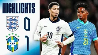 England vs Brazil 0-1 all goals highlights 2024