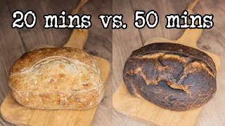 Can you bake high-hydration sourdough in 20 minutes? | Foodgeek Baking