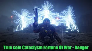 True solo Fortune Of War in Cataclysm with Ranger Veteran (Pistol&Hammer) - Vermintide 2