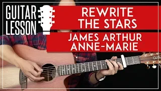 Rewrite The Stars Guitar Tutorial  -The Greatest Showman Guitar Lesson 🎸 |Easy Chords + Cover|