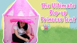 How to Assemble and Refold The Ultimate Pop-up Princess Tent | KC Mum Life