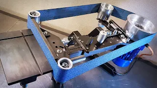 HIGH-END Belt Grinder Build in 30 Minutes